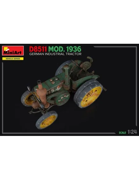 German Industrial Tractor D8511 Mod. 1936, 1/24 - MiniArt 24005