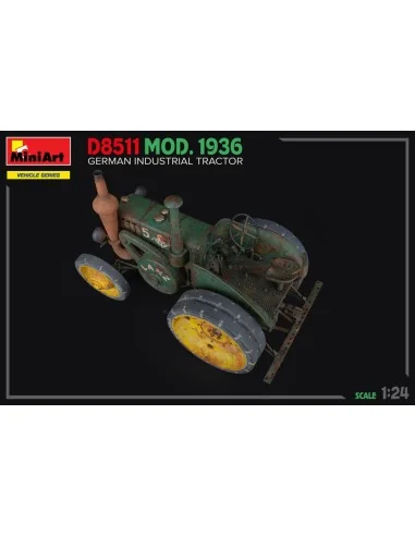 German Industrial Tractor D8511 Mod. 1936, 1/24 - MiniArt 24005