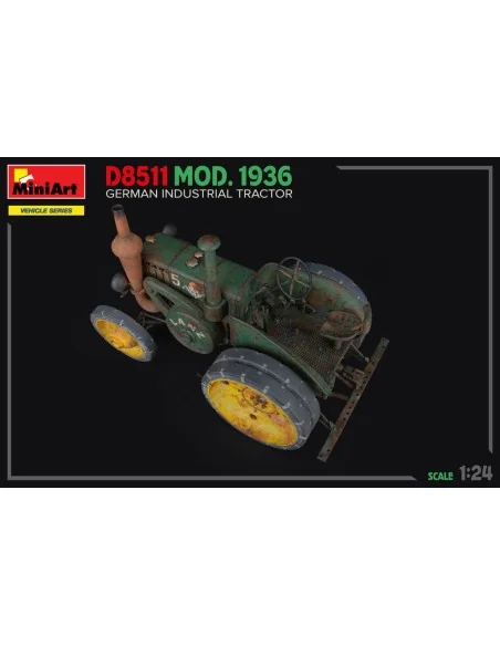 German Industrial Tractor D8511 Mod. 1936, 1/24 - MiniArt 24005