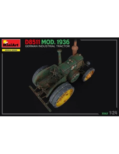 German Industrial Tractor D8511 Mod. 1936, 1/24 - MiniArt 24005