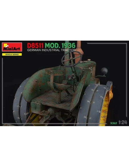 German Industrial Tractor D8511 Mod. 1936, 1/24 - MiniArt 24005