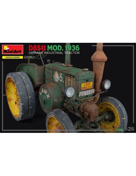 German Industrial Tractor D8511 Mod. 1936, 1/24 - MiniArt 24005