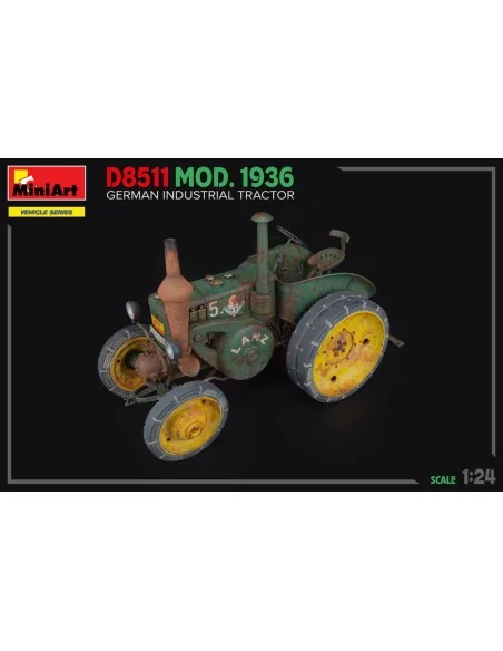 German Industrial Tractor D8511 Mod. 1936, 1/24 - MiniArt 24005