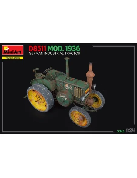 German Industrial Tractor D8511 Mod. 1936, 1/24 - MiniArt 24005