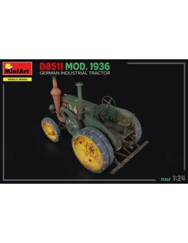 German Industrial Tractor D8511 Mod. 1936, 1/24 - MiniArt 24005