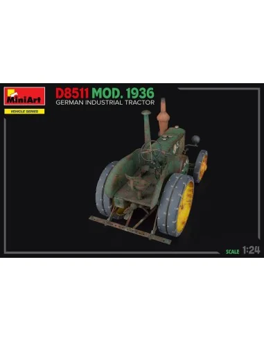 German Industrial Tractor D8511 Mod. 1936, 1/24 - MiniArt 24005