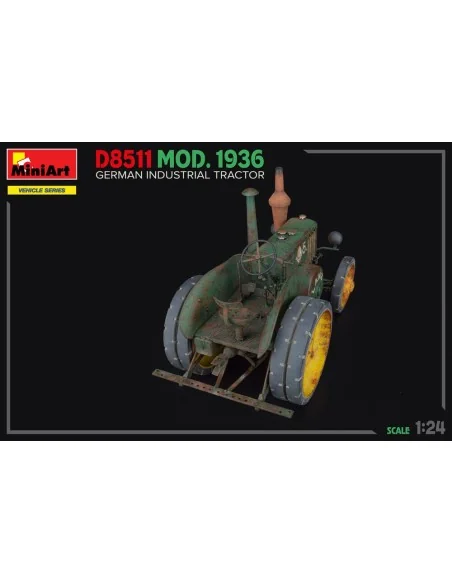 German Industrial Tractor D8511 Mod. 1936, 1/24 - MiniArt 24005