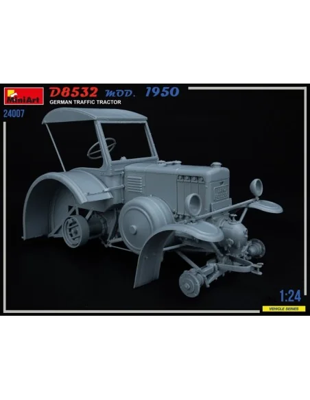 German Traffic Tractor D8532 Mod.1950, 1/24 - MiniArt 24007