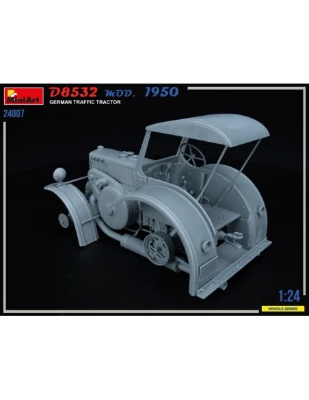 [NO_DESC] German Traffic Tractor D8532 Mod.1950, 1/24 - MiniArt 24007