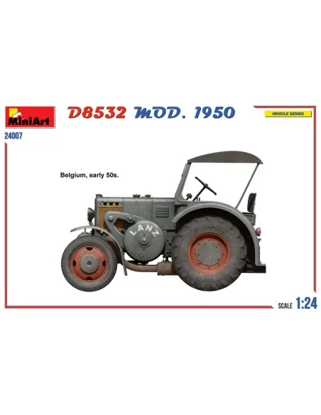 [NO_DESC] German Traffic Tractor D8532 Mod.1950, 1/24 - MiniArt 24007
