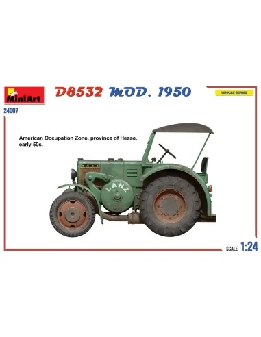 [NO_DESC] German Traffic Tractor D8532 Mod.1950, 1/24 - MiniArt 24007
