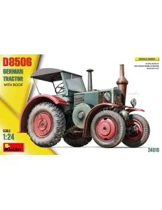 German Tractor D8506 w/Roof, 1/24 - MiniArt 24010