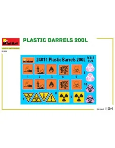 Plastic Barrels 200L, 1/24 - MiniArt 24011 2