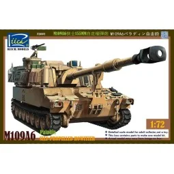 M109A6 Paladin Self-Propelled Howitzer, 1/72 - Riich Models RT72001