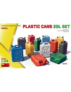 Plastic Cans 20L Set, 1/24 - MiniArt 24013