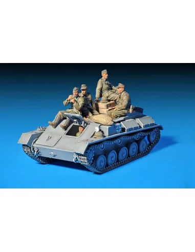 German Artillery Tractor T-70 & Gun FK 288 w/crew, 1/35 - MiniArt 3...