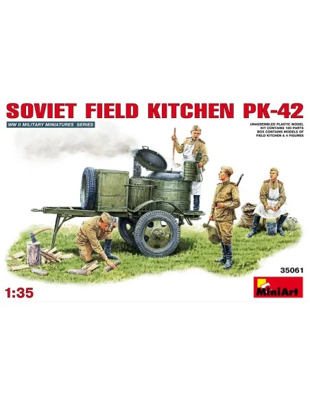 Soviet Field Kitchen KP-42, 1/35 - MiniArt 35061