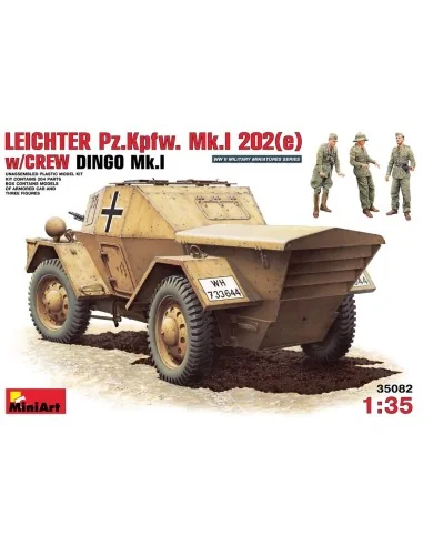 Leichter Pz.Kpfw. MkI 202(e) w/crew, 1/35 - MiniArt 35082