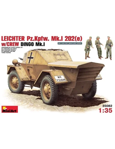 Leichter Pz.Kpfw. MkI 202(e) w/crew, 1/35 - MiniArt 35082