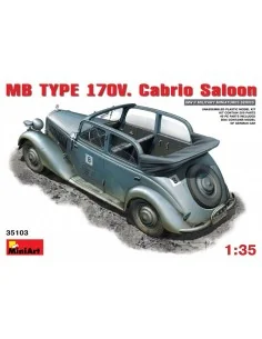 MB TYPE 170V Cabrio Saloon, 1/35 - MiniArt 35103