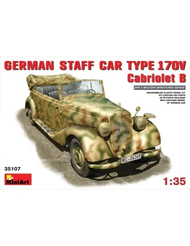 German Staff Car MB 170V. Cabriolet, 1/35 - MiniArt 35107