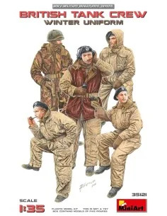 British Tank Crew (Winter Uniform), 1/35 - MiniArt 35121