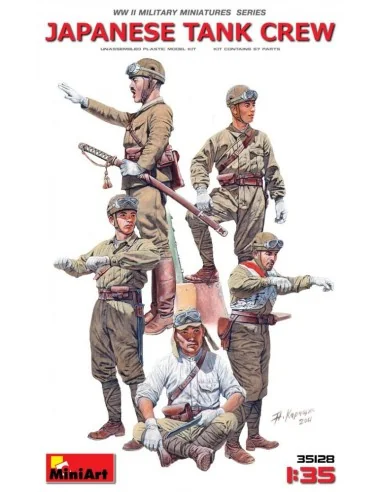 [NO_DESC] Japanese Tank Crew, 1/35 - MiniArt 35128