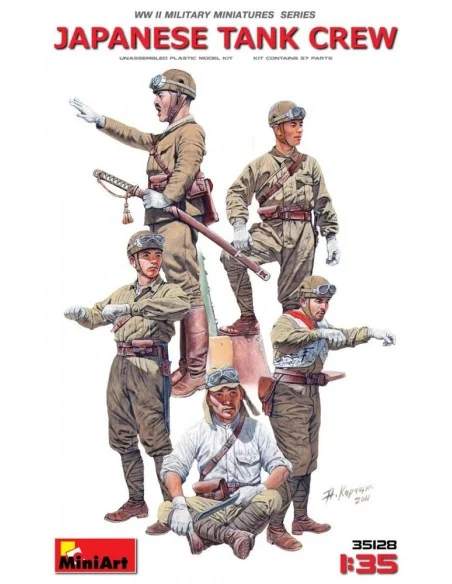 [NO_DESC] Japanese Tank Crew, 1/35 - MiniArt 35128