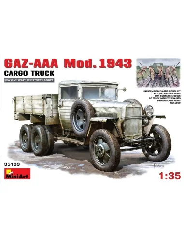 GAZ-AAA Mod. 1943 Cargo Truck, 1/35 - MiniArt 35133