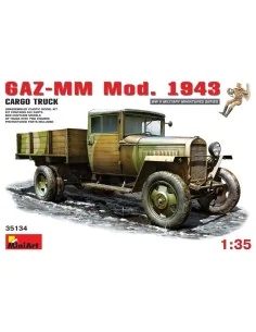 GAZ-MM. Mod. 1943. Cargo Truck, 1/35 - MiniArt 35134