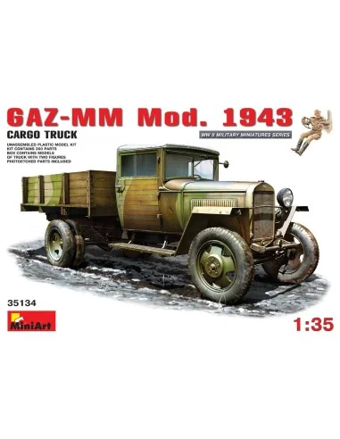 [NO_DESC] GAZ-MM. Mod. 1943. Cargo Truck, 1/35 - MiniArt 35134