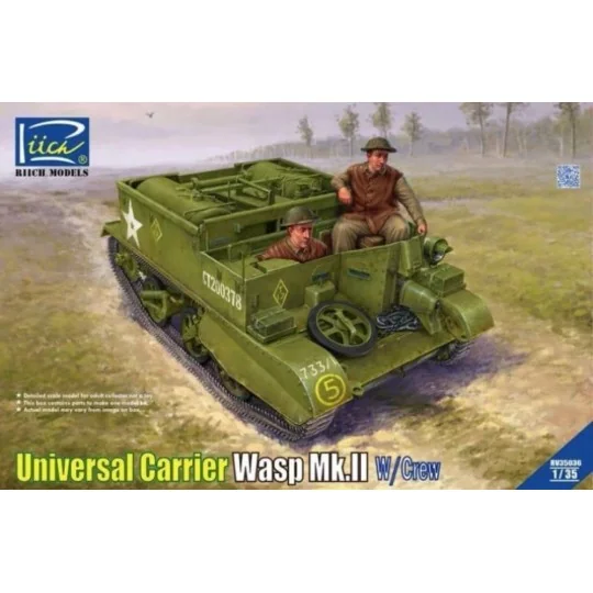 Universal Carrier Wasp Mk.IIC w/Crew are included in the first batc...