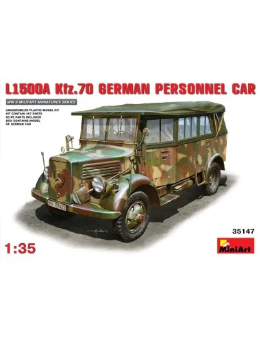 L1500A (Kfz.70) German Personnel Car, 1/35 - MiniArt 35147