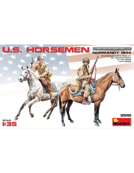 U.S. Horsemen. Normandy 1944, 1/35 - MiniArt 35151