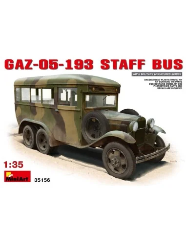 GAZ-05-193 Staff Bus, 1/35 - MiniArt 35156