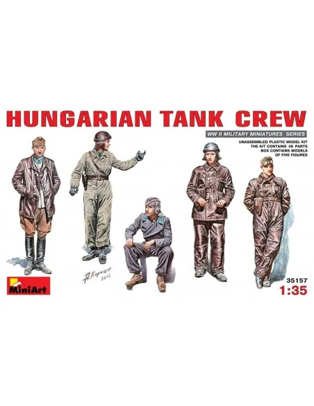 Hungarian Tank Crew, 1/35 - MiniArt 35157