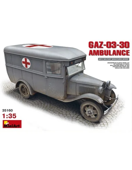 GAZ-03-30 Ambulance, 1/35 - MiniArt 35160
