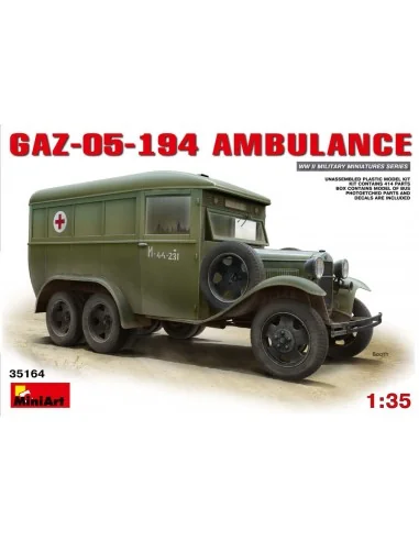 GAZ-05-194 Ambulance, 1/35 - MiniArt 35164