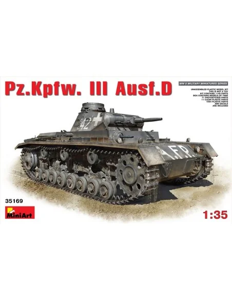 Pz.Kpfw.3 Ausf.D, 1/35 - MiniArt 35169