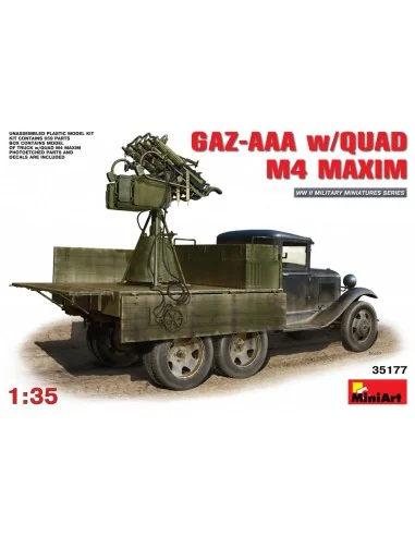 GAZ-AAA w/QUAD M4 MAXIM, 1/35 - MiniArt 35177