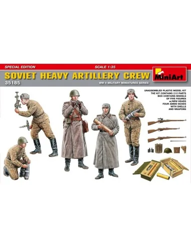 Soviet Heavy Artillery Crew.Special Edition, 1/35 - MiniArt 35185