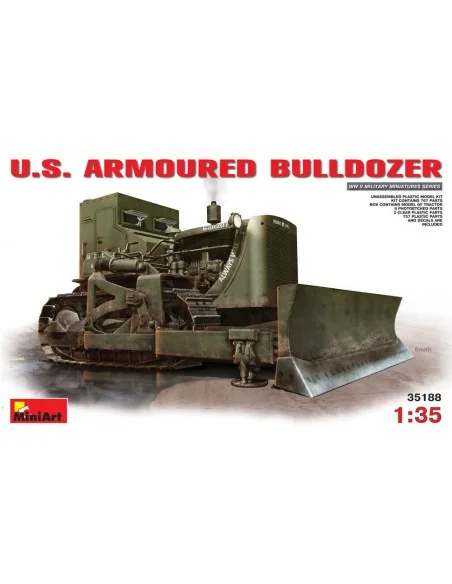 U.S. Armoured Buldozer, 1/35 - MiniArt 35188