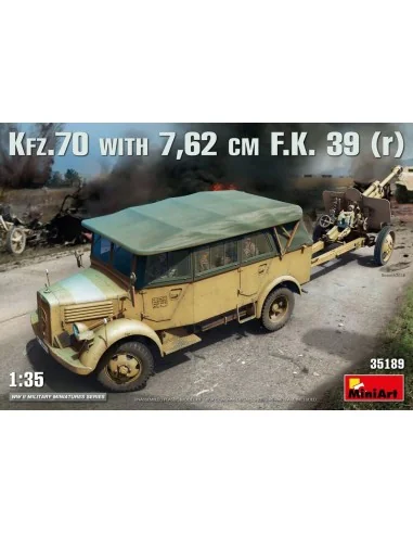 Kfz.70 & 7, 62 cm F.K. 39 ( r ), 1/35 - MiniArt 35189