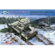 Finnish Vickers 6-Ton light tank Alt B Late Production (with interi...