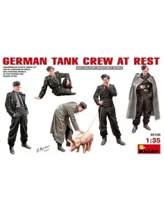 German Tank Crew at Rest, 1/35 - MiniArt 35198