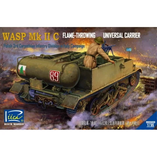 Polish Army Universal Carrier Wasp Mk.IIC - Riich Models RV35039