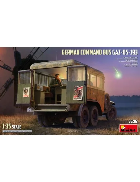 German Command Bus GAZ-05-193, 1/35 - MiniArt 35202