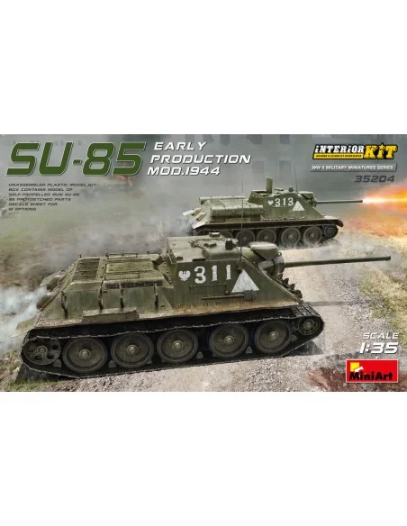 [NO_DESC] SU-85 Mod. 1944(Early Production)w/ Interior Kit, 1/35 - ...