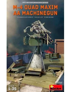 [NO_DESC] M-4 Quad Maxim AA Machinegun, 1/35 - MiniArt 35211