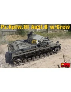 Pz.Kpfw.3 Ausf.B w/Crew, 1/35 - MiniArt 35221